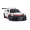 RC auto 1:18 Rastar Porsche 911 GT3 bielo-sivá