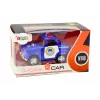 LEAN TOYS Klasické policajné auto 1:38 pohon svetlá zvuky modrá