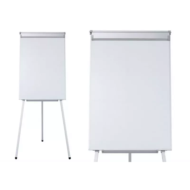 LEAN Magnetická flipchartová tabuľa na stojane biela 70x100 cm