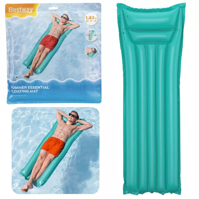 Bestway Nafukovacia plážová matrace zelená 44007