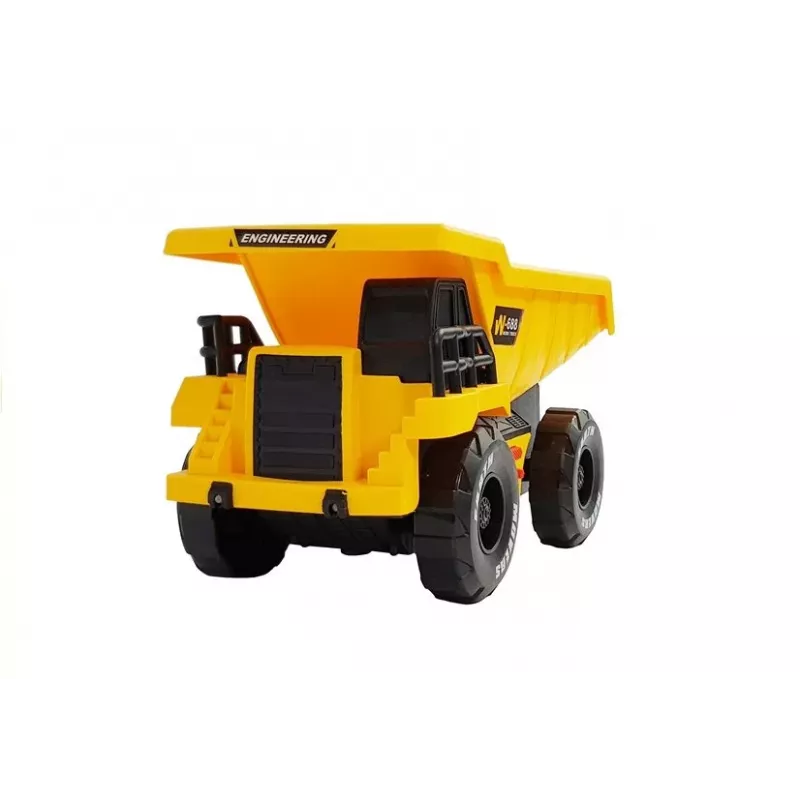 LEAN TOYS Na trenie poháňaný dumper zvuky a svetlá
