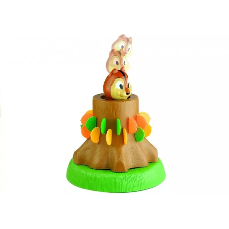 LEAN TOYS Rodinná hra Jumpin' Squirrel vyskakujúca veverička
