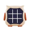 LEAN TOYS Elektronická hra 3v1 piškvorky memory sova béžová