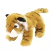 LEAN TOYS Plyšový maskot plyšová hračka tigria mačka hnedá 25cm