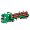 Huina 1:50 prepravník dreva kovový die-cast model zelený