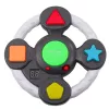 LEAN TOYS elektronická logická hra memory arkádový volant so svetlami a zvukmi