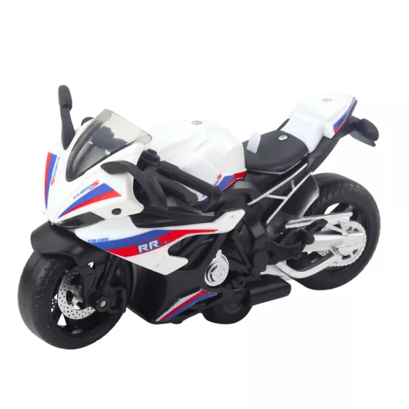 LEAN TOYS Pretekárska športová motorka so svetlami zvukmi mix