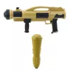 LEAN TOYS Bazooka vodná pištoľ s pumpou 73 cm béžová 1100ml