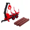 LEAN TOYS Traktor s prívesom HDS na prepravu drevených kmeňov