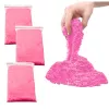 LEAN TOYS Magický piesok sada ružová 3kg formičky nástroje nafukovacia doska