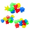LEAN TOYS Magický piesok sada ružová 3kg formičky nástroje nafukovacia doska