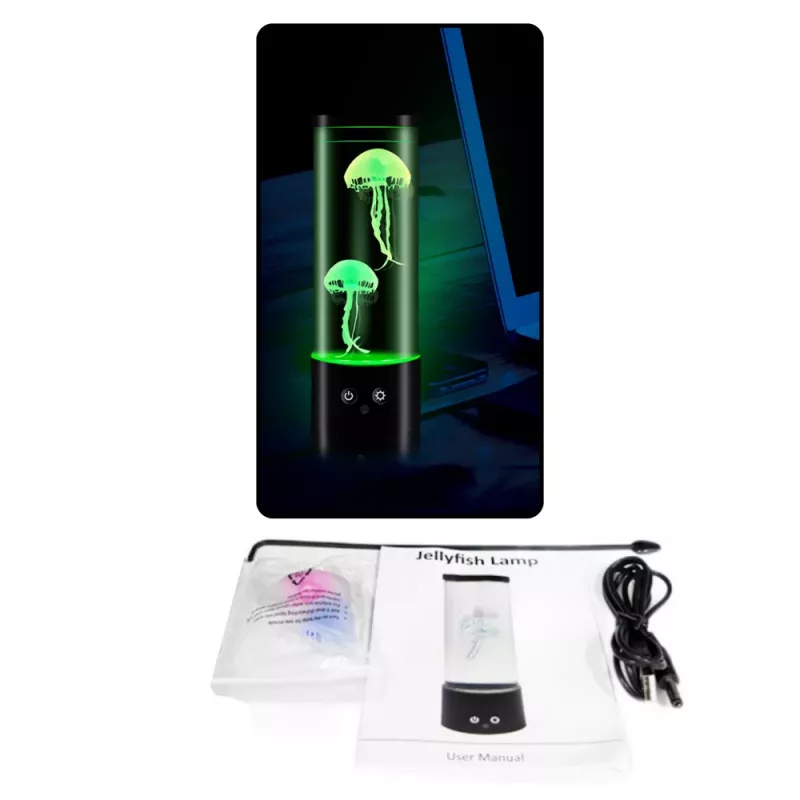 LEAN LED lampa medúza dekoratívna na batérie USB kábel