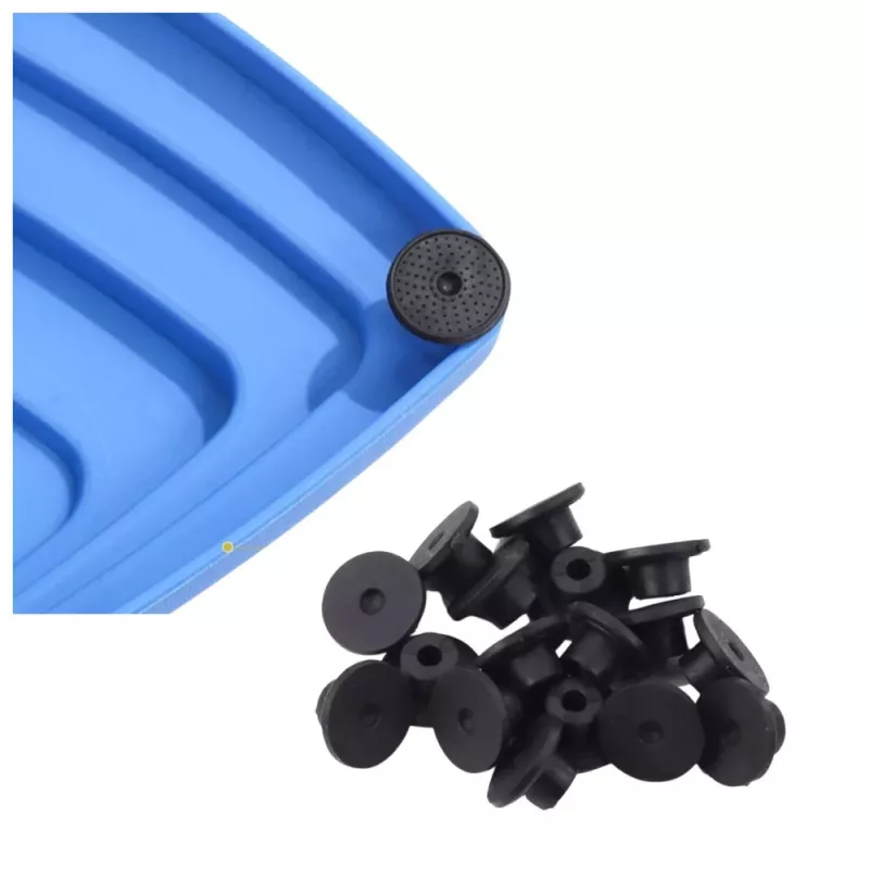 LEAN TOYS Senzorická vzdelávacia dráha - farebné balančné kamene, 6 ks