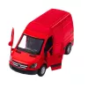 LEAN TOYS Dodávka kov červená 1:32 svetlo zvuk
