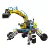 LEAN TOYS Stavebnica mobilný terénny bager 1392 ks