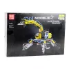 LEAN TOYS Stavebnica mobilný terénny bager 1392 ks