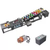 LEAN TOYS Stavebnica guľôčková dráha s elektromotorom 1281 dielov