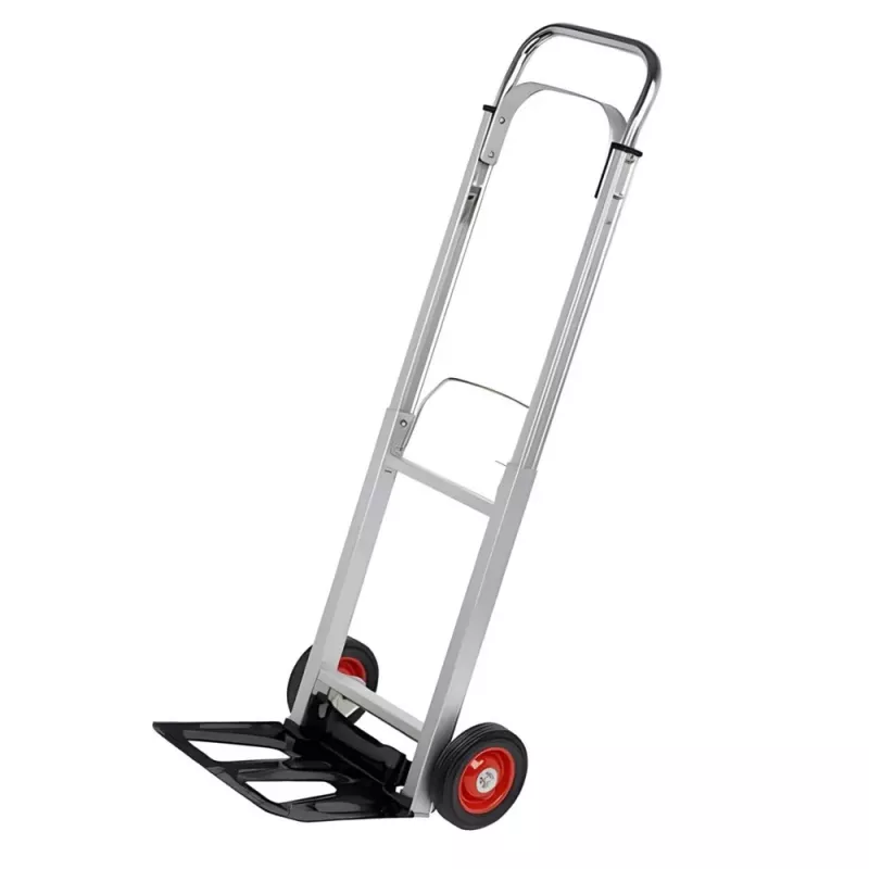 LEAN Skladací hliníkový transportný vozík na sklad 90 kg