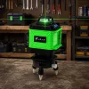LEAN 4D rovinný laser 16 línií zelený s taškou a 2 akumulátormi