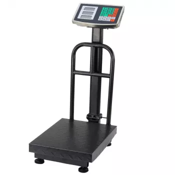 LEAN LCD elektronická plošinová váha na sklad, presnosť do 20 g, 200 kg