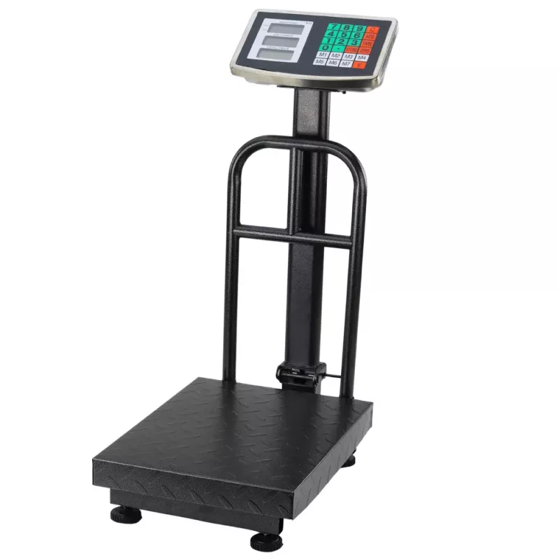 LEAN LCD elektronická plošinová váha na sklad, presnosť do 20 g, 200 kg