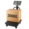 LEAN LCD elektronická plošinová váha na sklad, presnosť do 20 g, 200 kg