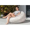 Bestway Nafukovacia stolička sivá 75052