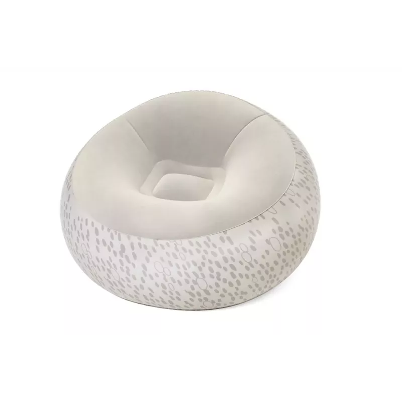 Bestway Nafukovacia stolička sivá 75052