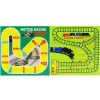 LEAN TOYS Rodinná hra sada 18 v 1 šach magnetická šachovnica
