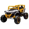 LEAN CARS M1 biele a žlté vozidlo na batérie 4x4