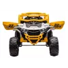 LEAN CARS M1 biele a žlté vozidlo na batérie 4x4