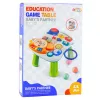 LEAN TOYS interaktívny učebný stolík pre batoľatá so svetlom a zvukom, pastelový, 6-in-1