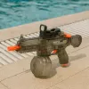 LEAN TOYS elektrická vodná pištoľ M416 s osvetleným zameriavačom 450 ml 8-10 m