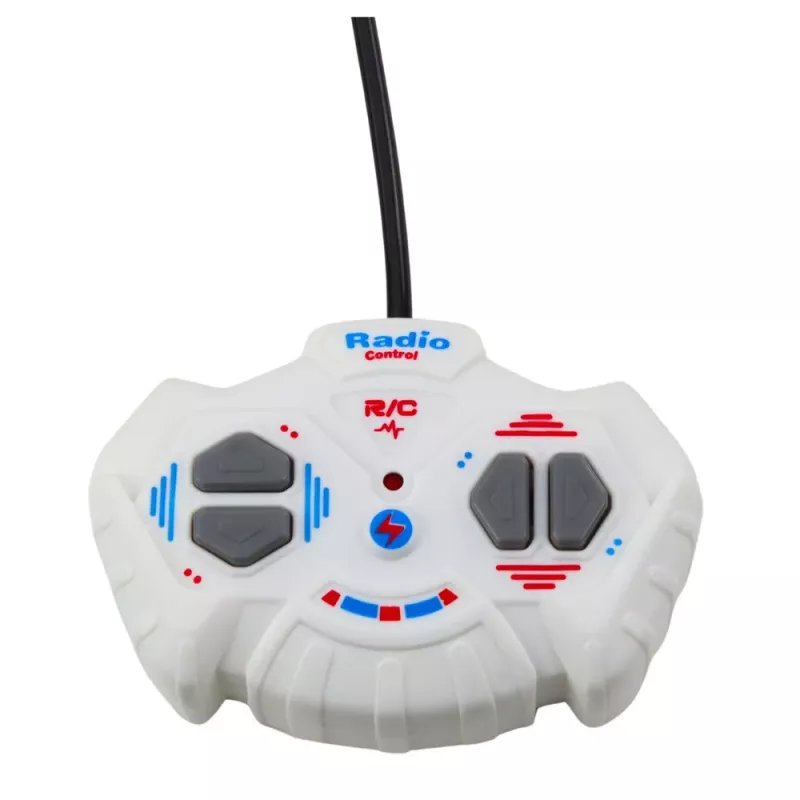 LEAN TOYS diaľkovo ovládaný stavebný bager RC svetlá biela 1:30