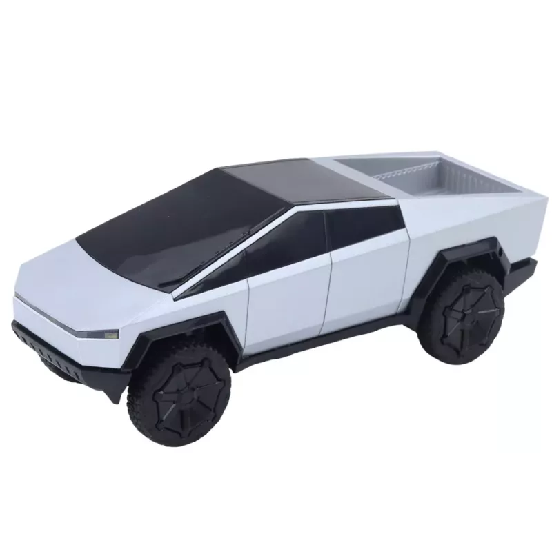 Double E diaľkovo ovládané auto RC pickup truck LED svetlá strieborná 1:16 4WD 2,4 GHz