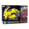 LEAN TOYS 2-in-1 DIY dielňa svetlá zvuky dym motorka žltá 43cm