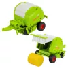 LEAN TOYS RC diaľkovo ovládaný traktor s lisom na balíky, poľnohospodársky traktor 1:24