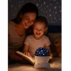 LEAN nočná lampa Star Projector 3v1 Bluetooth LED reproduktor biela