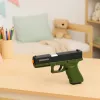 LEAN TOYS hračkárska pištoľ penové náboje nábojnice zelená - balenie 100 ks