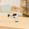 LEAN TOYS hračkárska pištoľ penové náboje nábojnice biela (balenie 100 ks)