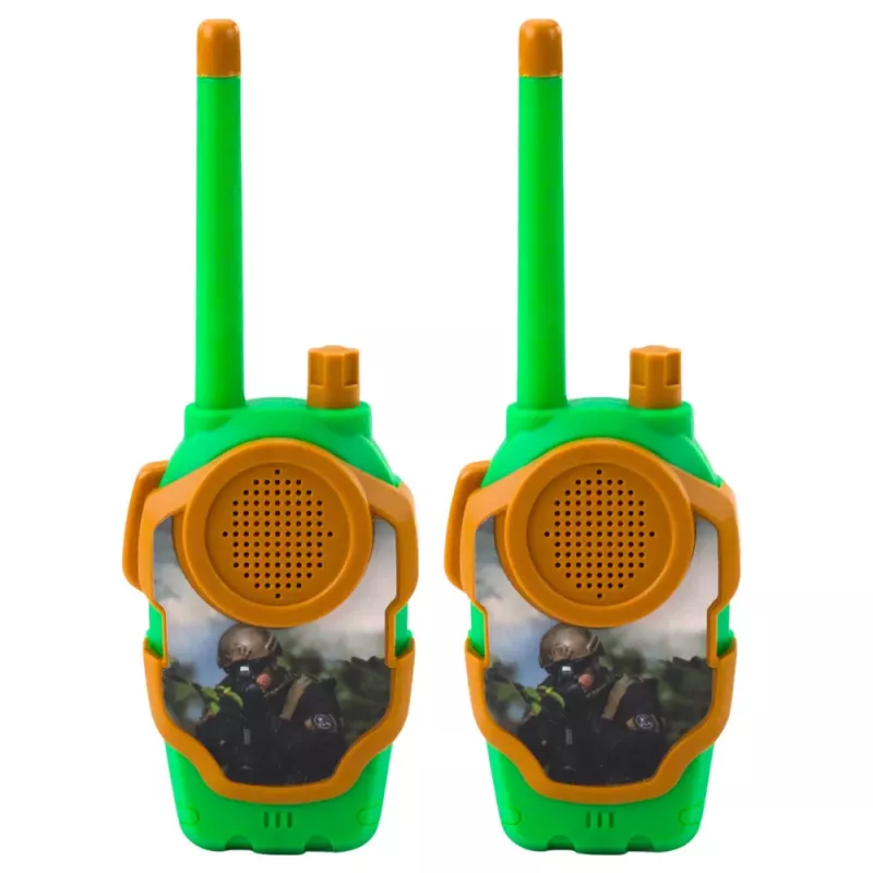 LEAN TOYS vysielačky pre deti Military 10m
