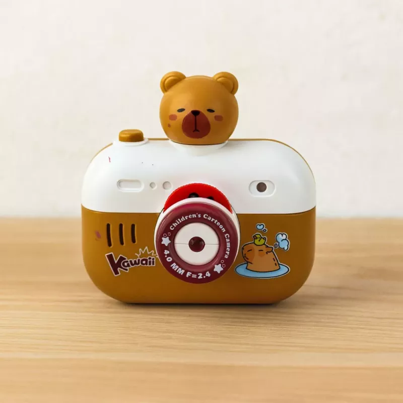 LEAN TOYS Capybara interaktívna kamera svetlo projektor zvuky šnúrka