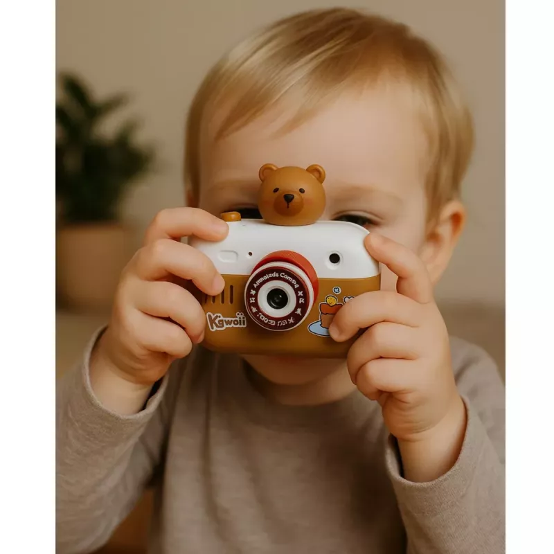 LEAN TOYS Capybara interaktívna kamera svetlo projektor zvuky šnúrka