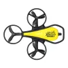 LEAN TOYS mini RC dron Syma X36 štvorosový akrobatický žltý