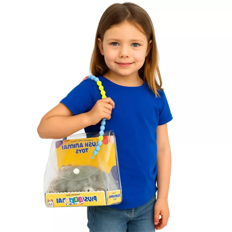 LEAN TOYS spiaci husky na vankúši figúrka so zvukmi a vrecúškom srsti