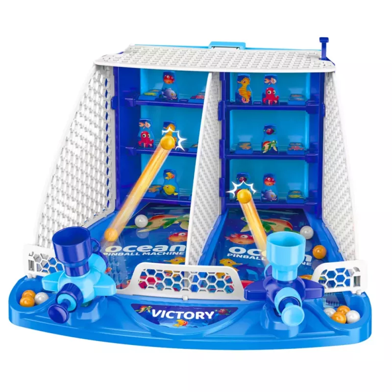 LEAN TOYS pinball Ocean Fish Shooting arkádová hra
