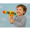 LEAN TOYS Pištoľ na soft penové loptičky školský autobus žltá 6 ks
