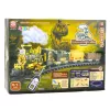 LEAN TOYS Classic Train dinosaury svetlá zvuky dym 39 ks