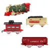 LEAN TOYS Elektrický vlak Classic Train so svetlami zvukmi dymovým efektom 24 dielov