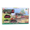 LEAN TOYS Elektrický vlak Classic Train so svetlami zvukmi dymovým efektom 24 dielov